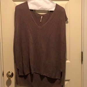 Free people sleeveless sweater